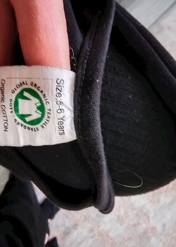 2 adet Kız Çocuk Siyah Baskılı Uzun Kollu Tişört - Görsel 4