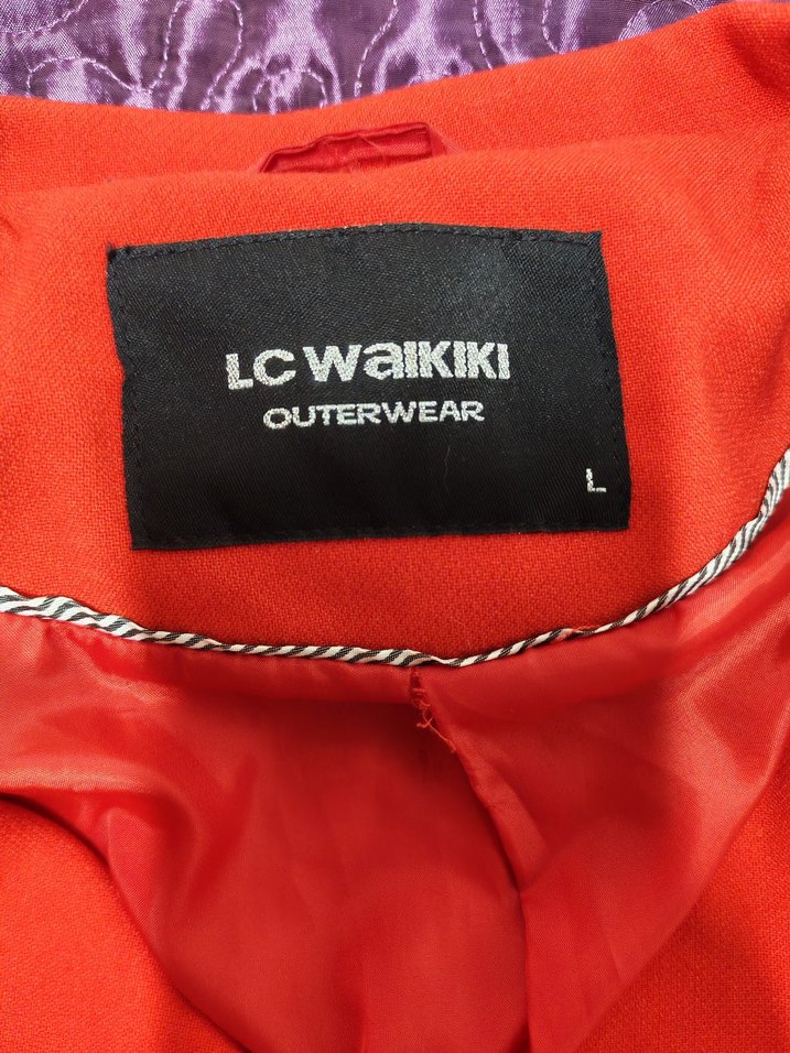 Lcw Çift Düğmeli Kaban - Görsel 4