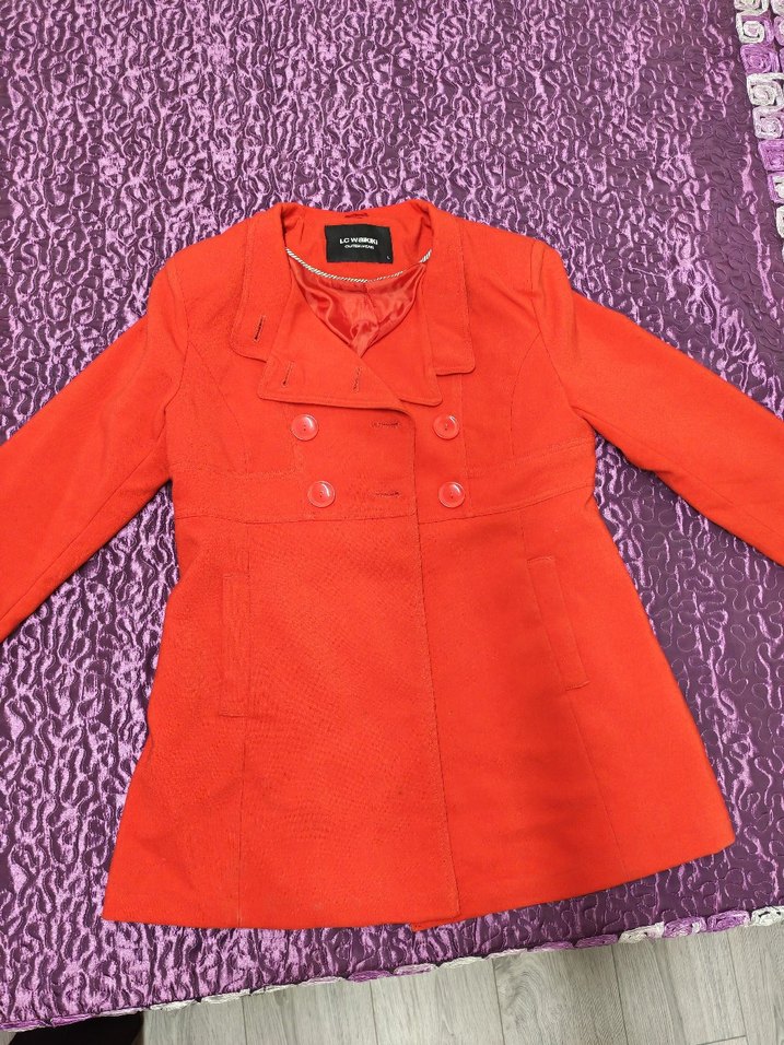 Lcw Çift Düğmeli Kaban - Görsel 2