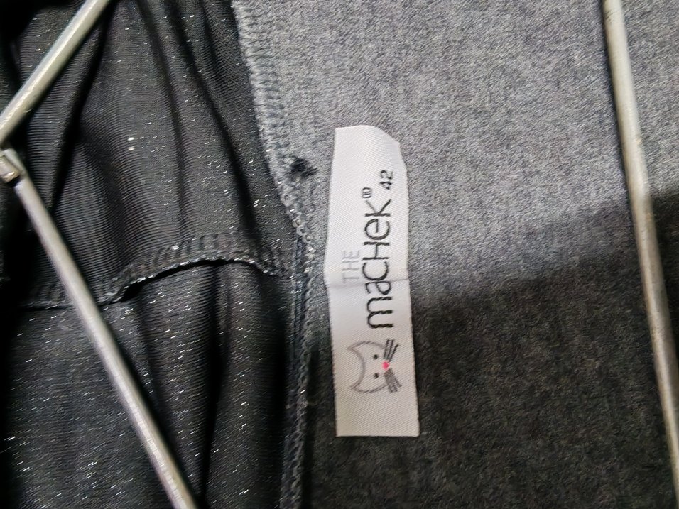 İnce topuk markaGri Kapüşonlu Triko Ceketi - Görsel 5