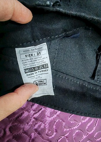 Kadın Fit Kumaş Pantolon - Görsel 4