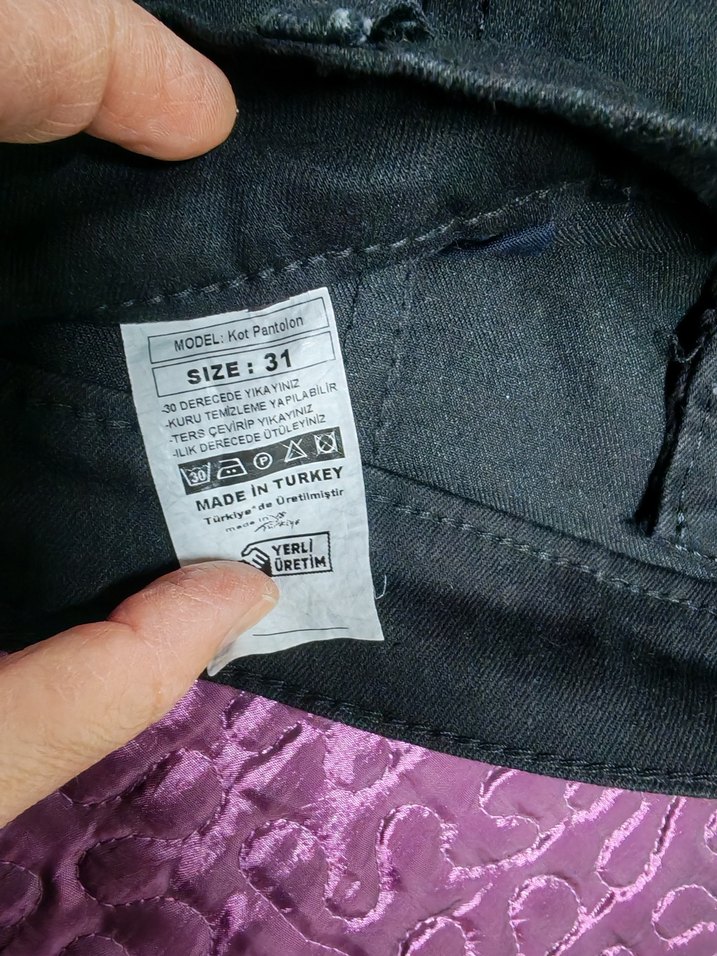 Kadın Fit Kumaş Pantolon - Görsel 4