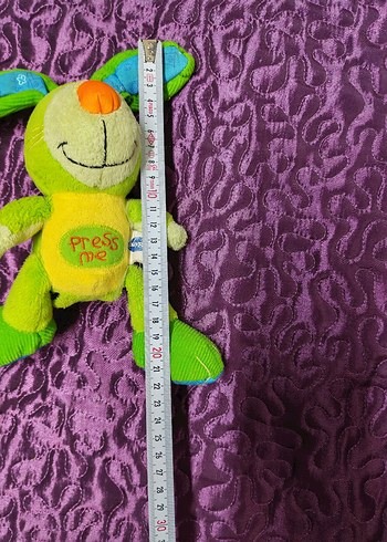 Renkli Peluş Oyuncak Köpek - Görsel 3