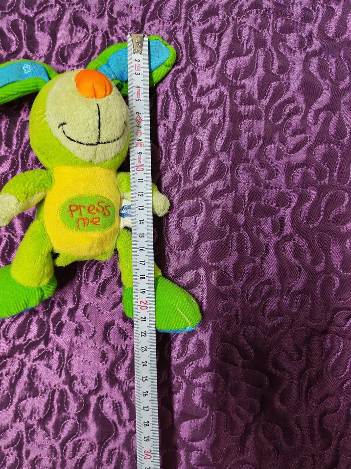 Renkli Peluş Oyuncak Köpek - Görsel 3