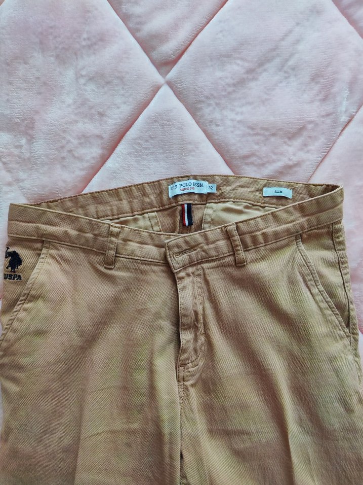 Bej polo Erkek Pantolon - Görsel 4