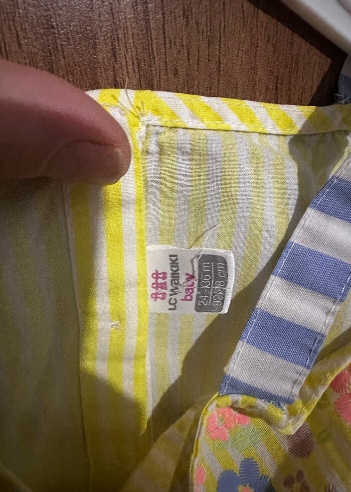 Askılı bluz kız bebek - Görsel 3