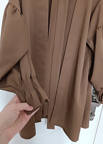 s Beden kahverengi Renk Kahverengi kimono