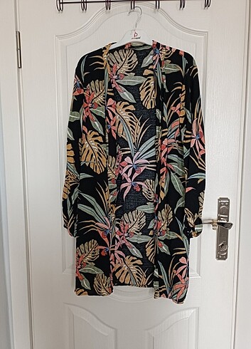 Yazlık kimono çiçekli 