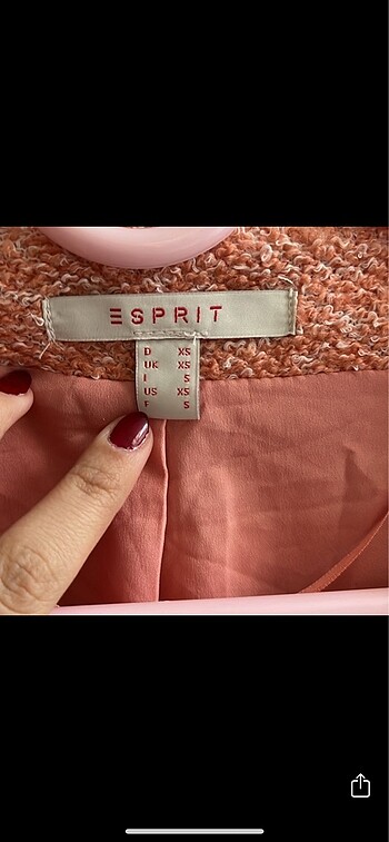 xs Beden Esprit kaban