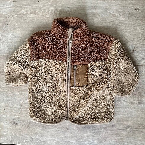 Peluş mont