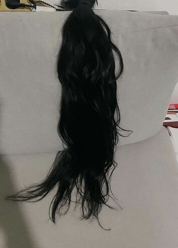Diğer 70 cm uzunluğunda mikro kaynak saç