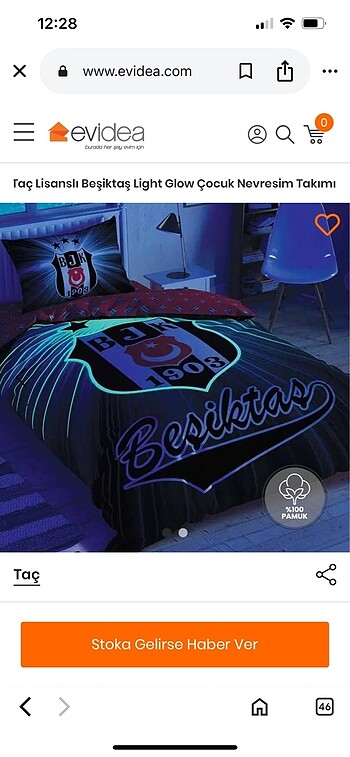 Beşiktaş nevresim takımı