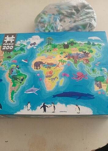 200 adet puzzle 