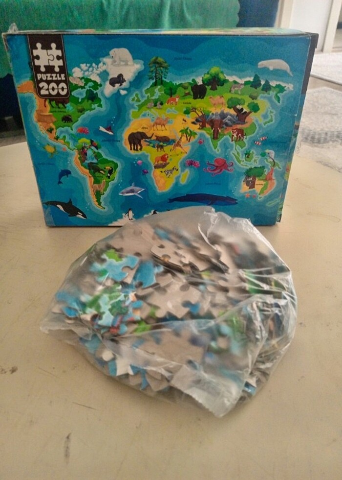 200 adet puzzle  - Görsel 4