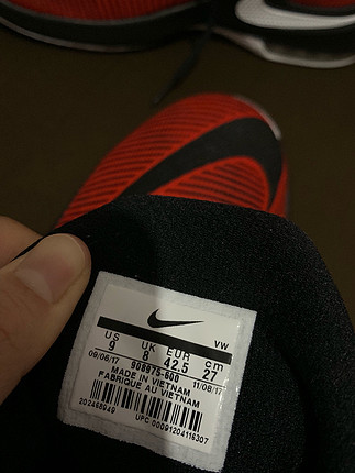 Nike 42,5 spor ayakkabı
