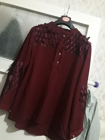 Diğer Bordo gömlek