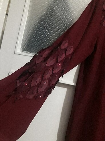 48 Beden Bordo gömlek