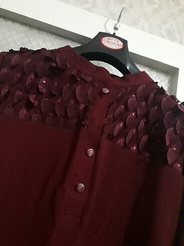 48 Beden bordo Renk Bordo gömlek