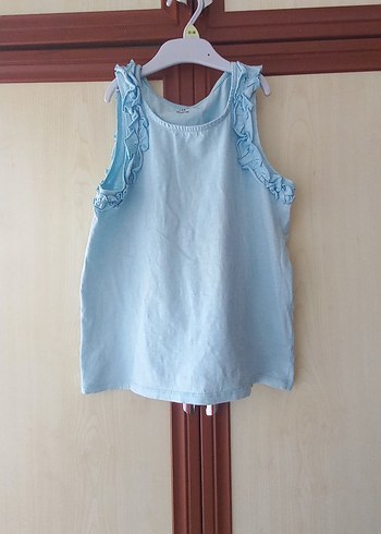 Kolsuz Mavi tshirt
