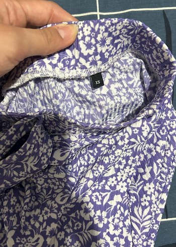 Trendyol & Milla Mor Mini Etek, Fırfırlı, Bohem Stil