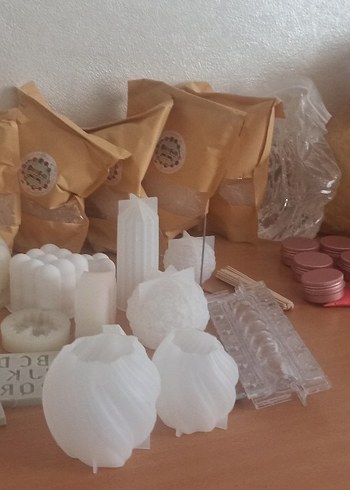 DOLU DOLU MUM YAPIM MALZEMELERİ