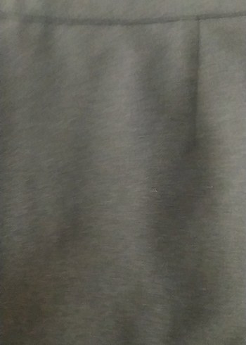 Drapeli Siyah Kadın Kalem Etek - Görsel 3