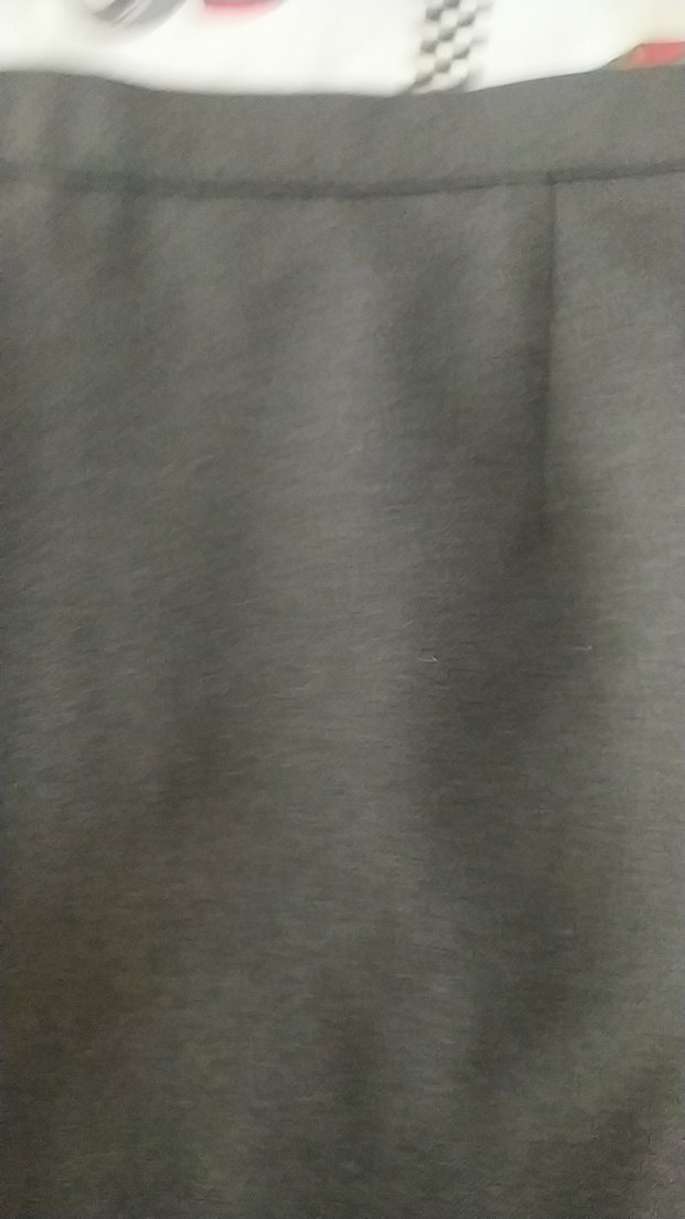 Drapeli Siyah Kadın Kalem Etek - Görsel 3