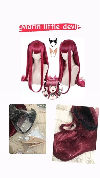 Marin Kitagawa Succubus Wig