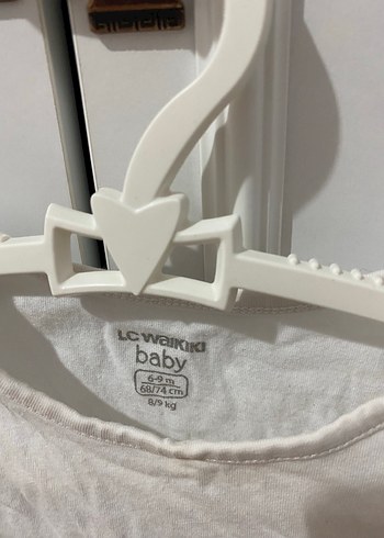 Kız Çocuk Pembe Fırfırlı Baskılı Askısız Tişört - Görsel 6