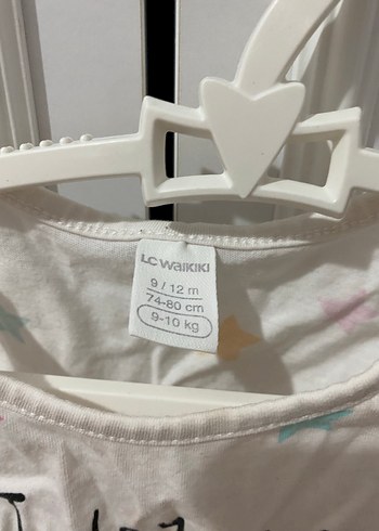 Kız Çocuk Pembe Fırfırlı Baskılı Askısız Tişört - Görsel 4