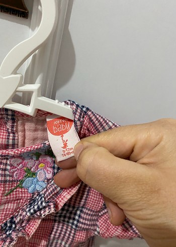 Kız Çocuk Pembe Kısa Kollu Gömlek - Görsel 3