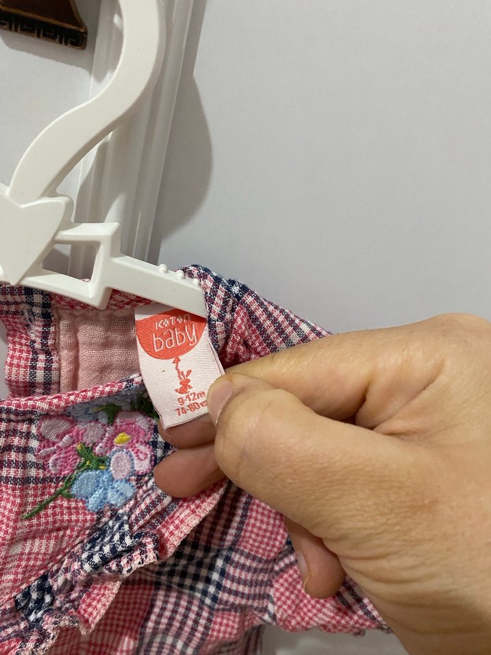 Kız Çocuk Pembe Kısa Kollu Gömlek - Görsel 3