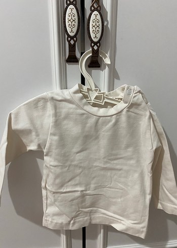 Kız Çocuk Beyaz Uzun Kollu Baskılı Sweatshirt - Görsel 4