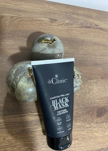Dr. Clinic Siyah Kömür Peeling Maskesi - Görsel 2
