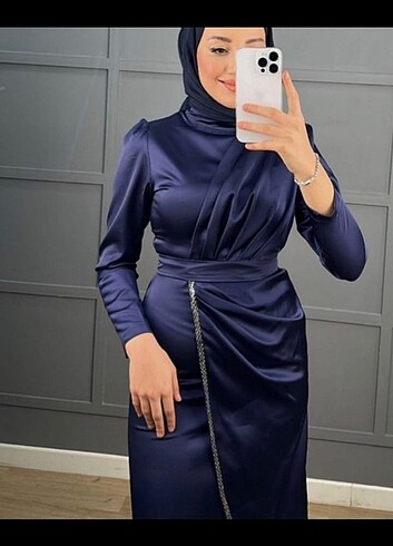 Eteği taşlı abiye