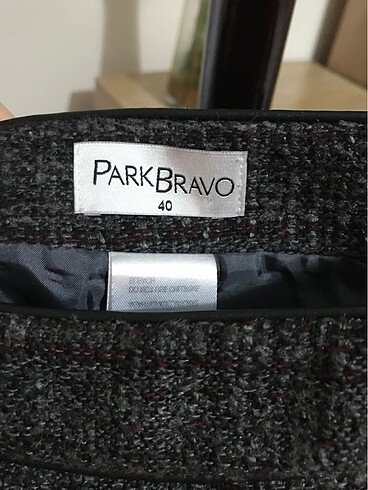 40 Beden gri Renk Park bravo etek