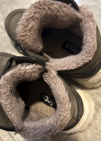 Gri Süet Erkek Çocuk Kürklü Bot - Görsel 6