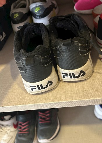 Siyah FILA Bağcıklı Spor Ayakkabı - Görsel 3