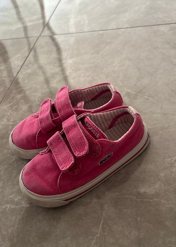 Kız Çocuk Pembe Spor Ayakkabı Velcro - Görsel 2