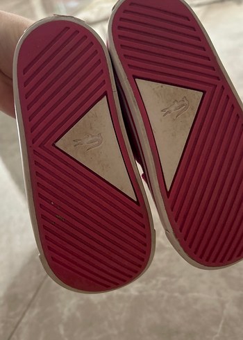 Kız Çocuk Pembe Spor Ayakkabı Velcro - Görsel 3