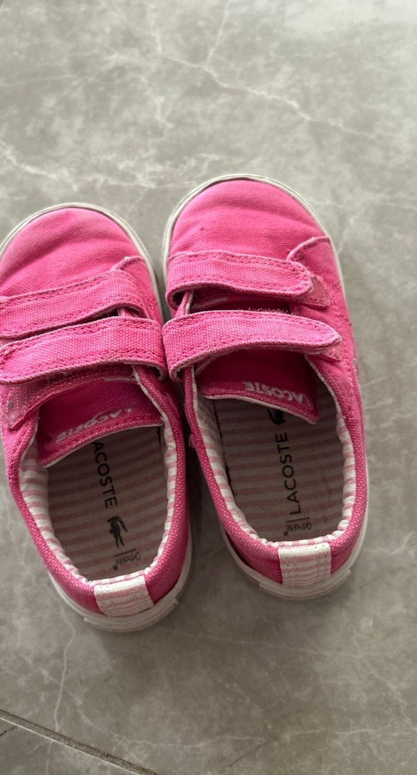 Kız Çocuk Pembe Spor Ayakkabı Velcro - Görsel 5