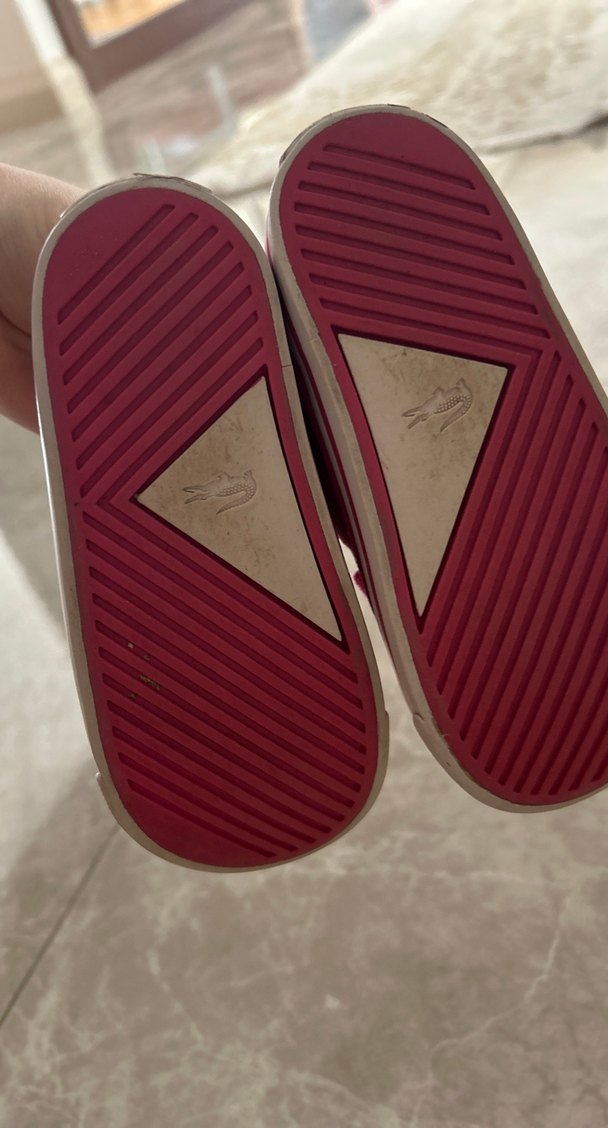 Kız Çocuk Pembe Spor Ayakkabı Velcro - Görsel 3