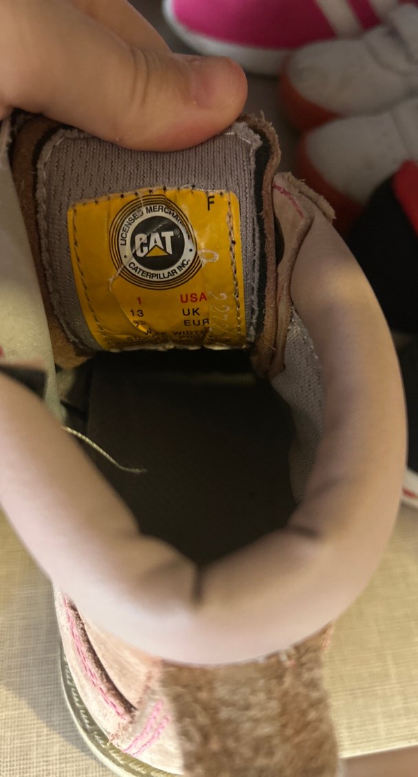 Bej Deri Bağcıklı Kız Botu - Görsel 5