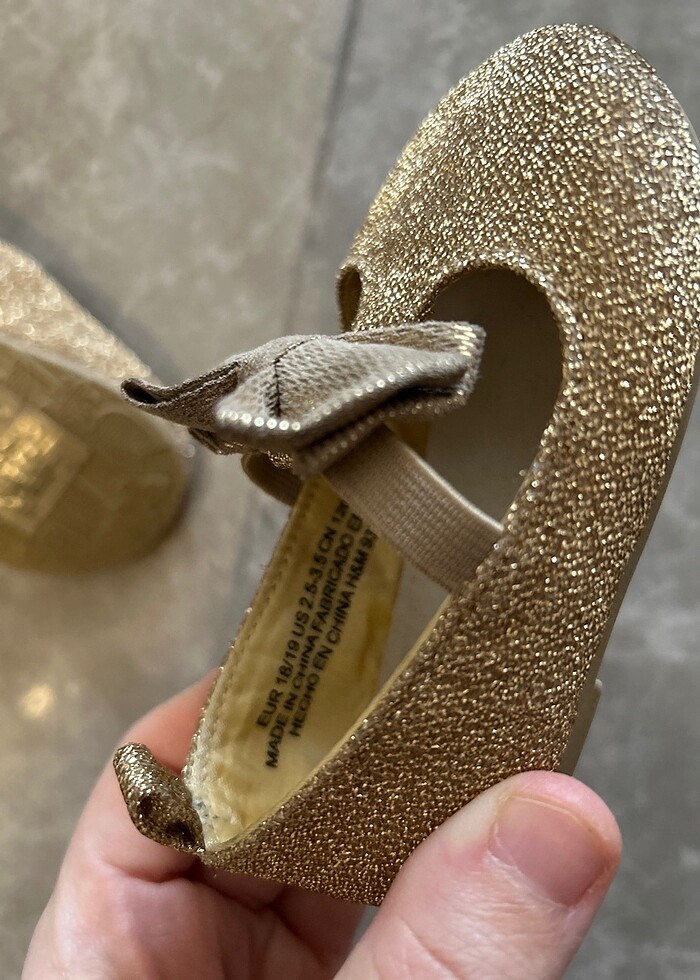 H&M kız bebek babet - Görsel 4