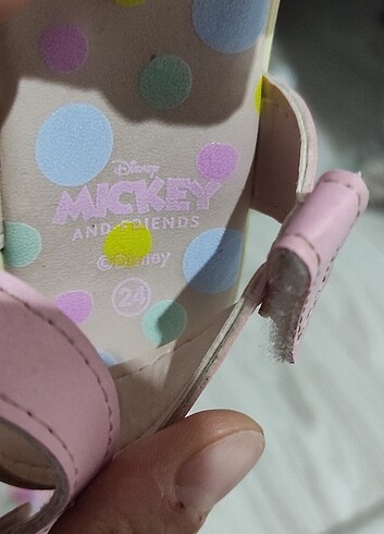 24 Beden çeşitli Renk Mickey minnie sandalet 