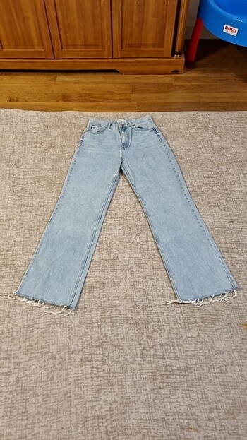 l Beden Zara yeni sezon straight leg jeans