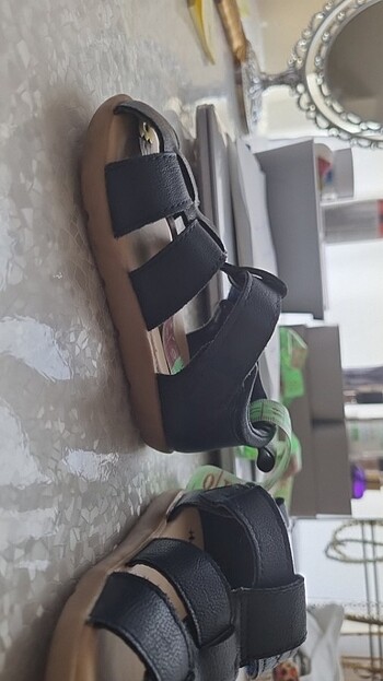 H&M H&M Kaymaz Taban Lacivert Bebek Sandalet