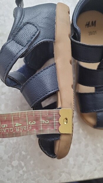 21 Beden lacivert Renk H&M Kaymaz Taban Lacivert Bebek Sandalet