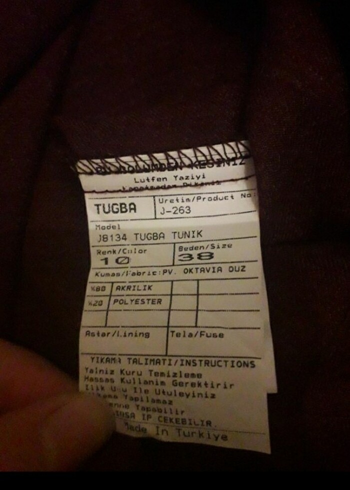 Kadın tunik - Görsel 2