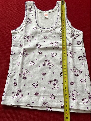 Öts kalitesi kız çocuk fanila - Görsel 3